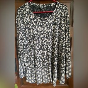 Lucky Brand plus tunic top